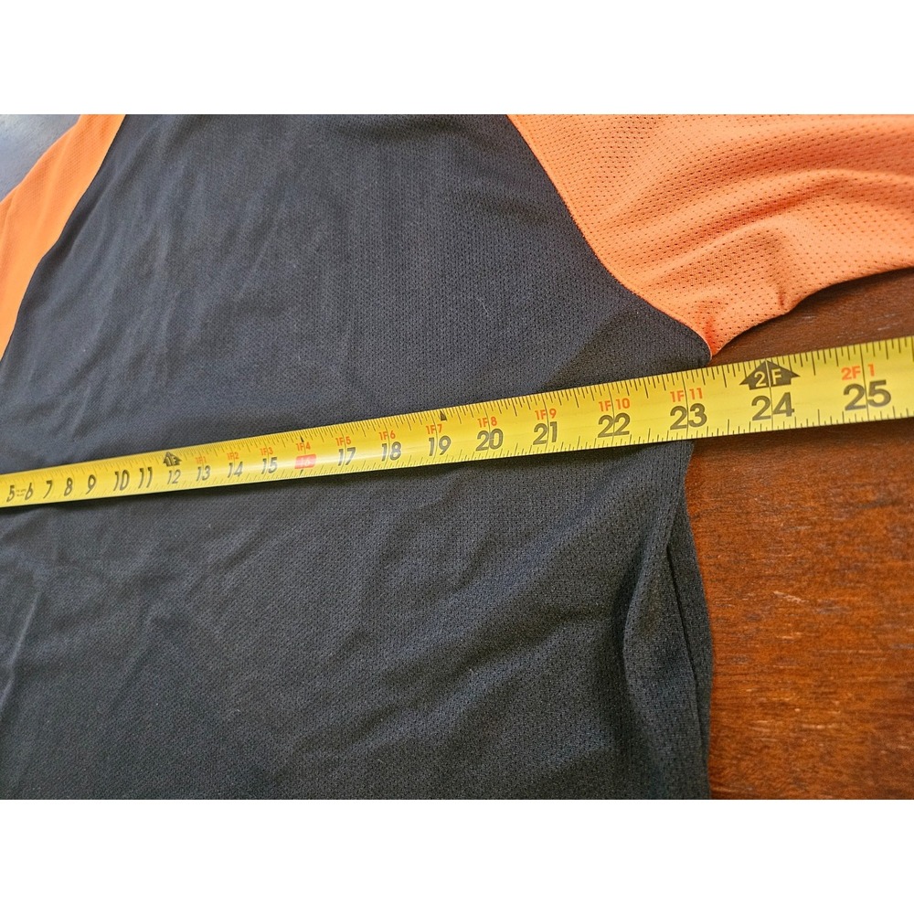 HARLEY-DAVIDSON Motorcycle MEN'S BLACK Orange Size Large Valparaiso Indiana - Picture 6 of 7